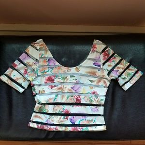 Floral Crop Top